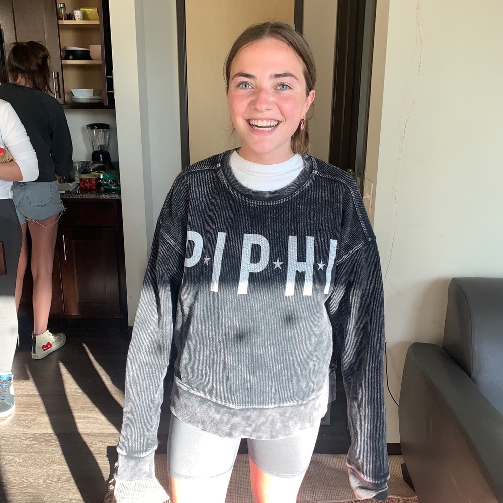 Pi Beta Phi Cropped Sweatshirt